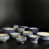 mini pot blue&white for bonsai